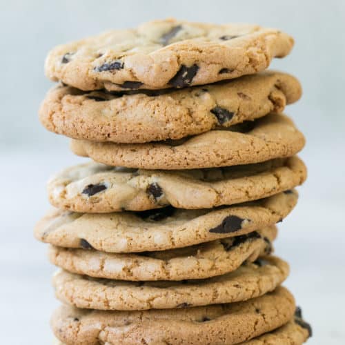 Butterless Chocolate Chip Cookies with Coconut Oil