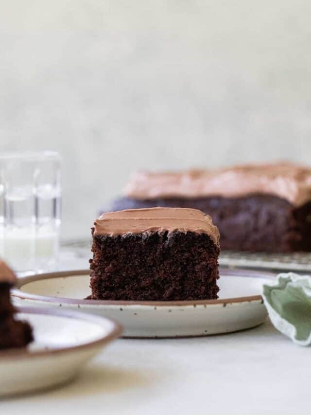 The Best Homemade Chocolate Cake Story