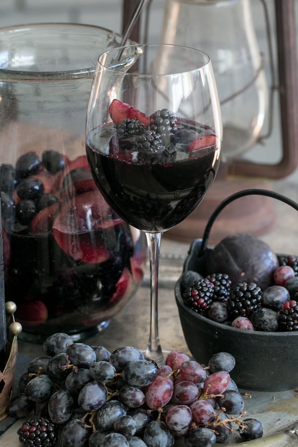 Black Sangria Recipe - Sugar and Charm Sugar and Charm