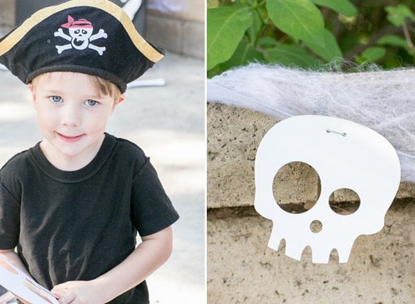 shot of another child dressed as a pirate