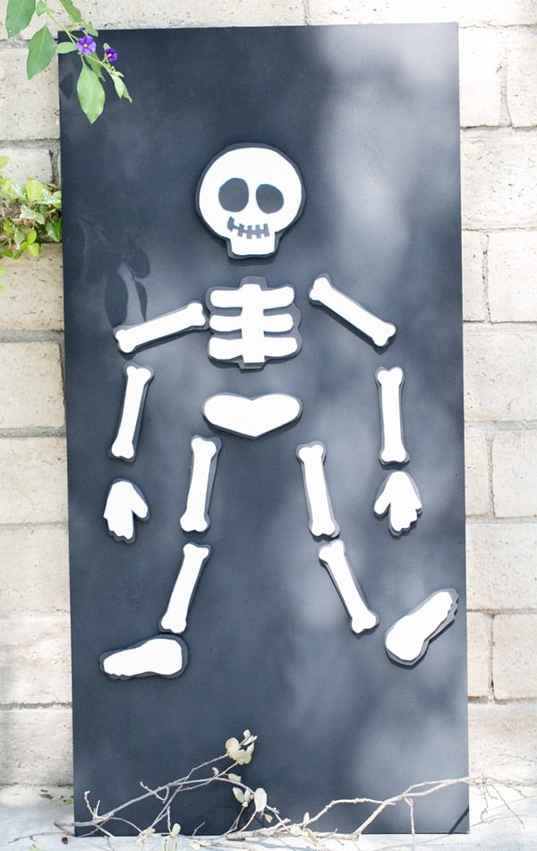 Diy Magnet Board Foam Skeleton Magnets Sugar And Charm