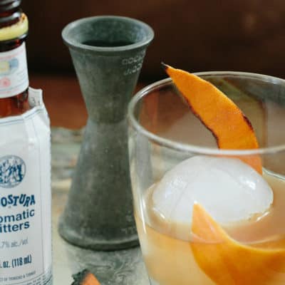 Burnt Orange Old Fashioned Cocktail Recipe