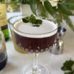 Irish whiskey cocktail recipe for St. Patrick's Day.