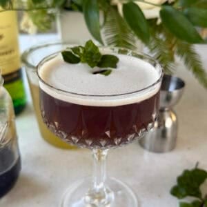 Irish whiskey cocktail recipe for St. Patrick's Day.