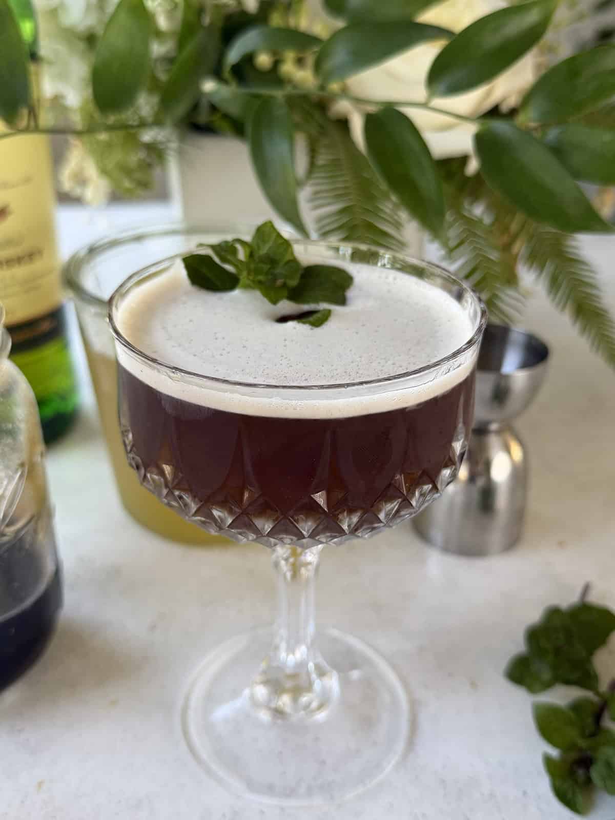 Irish whiskey cocktail recipe for St. Patrick's Day.