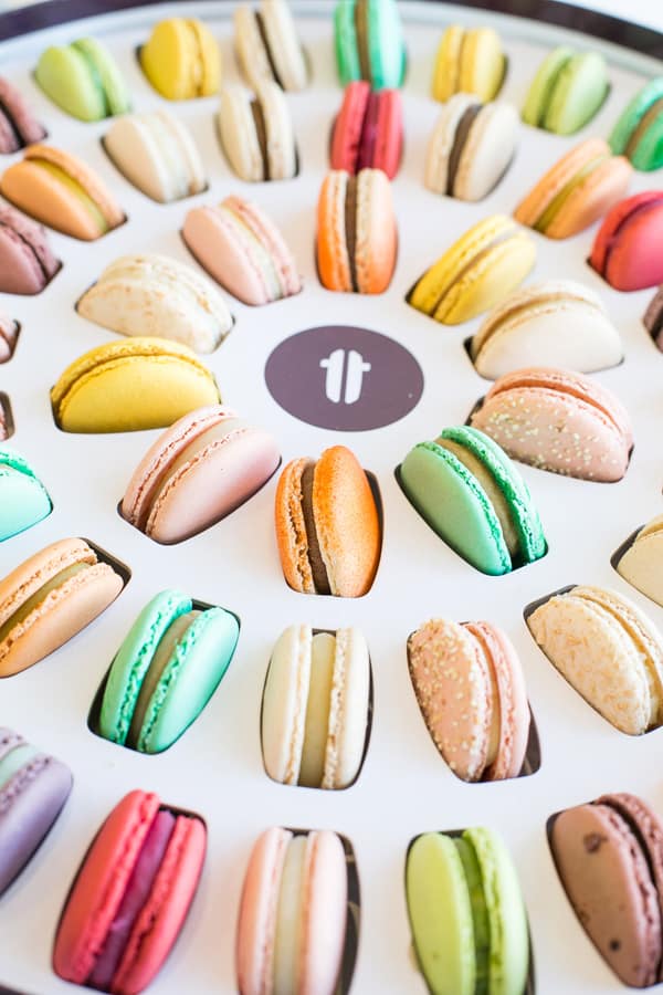 A box of Lette Macarons