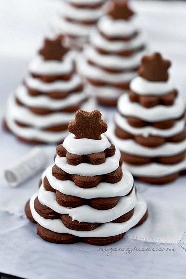 Gingerbread Christmas Tree Cookie - cookie dough