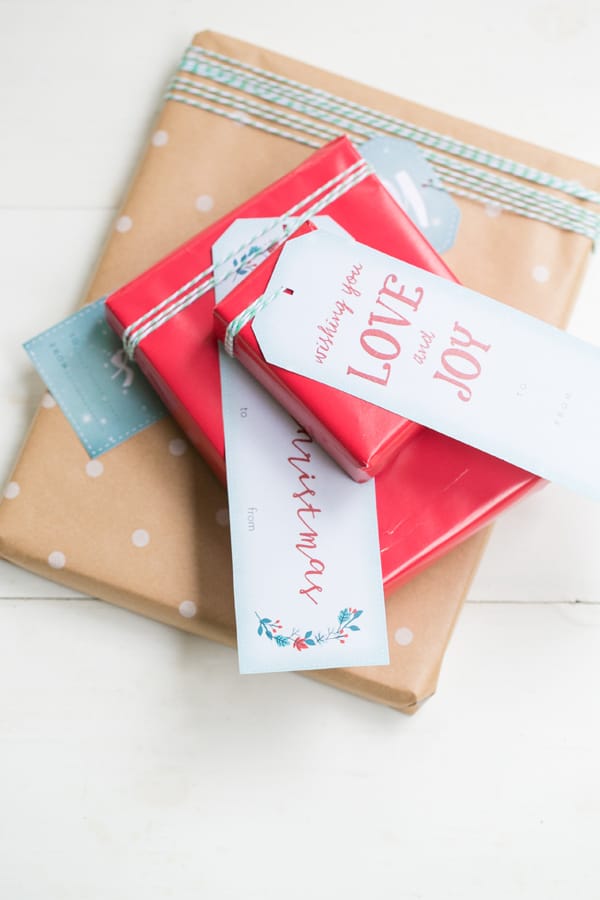 Charming Printable Christmas Tags - Sugar and Charm Sugar and Charm