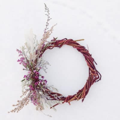 DIY Handwoven Willow Wreath