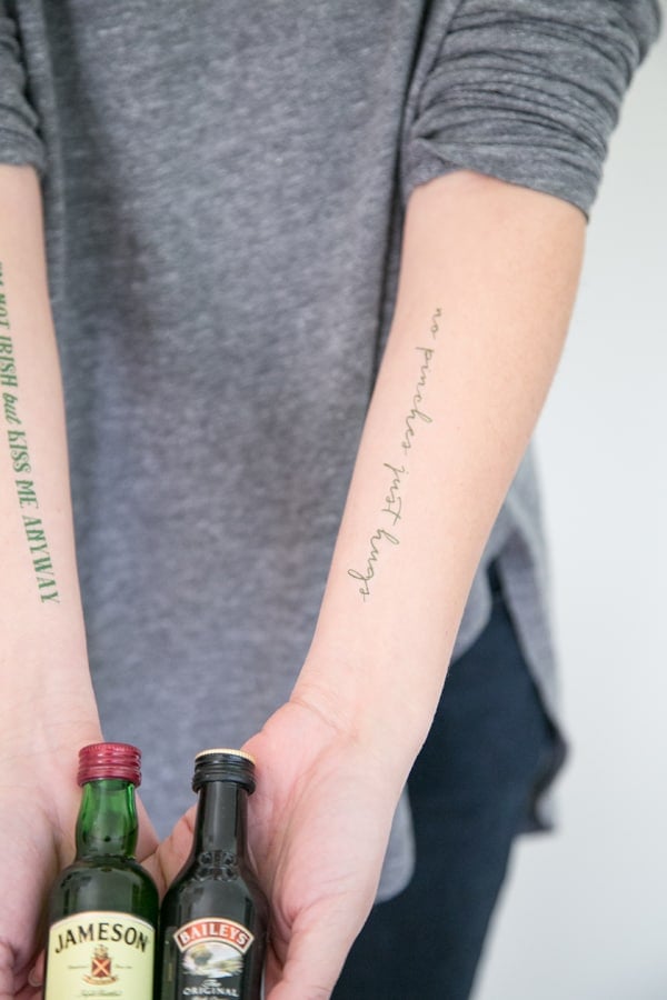 Printable Tattoos for Saint Patrick's Day