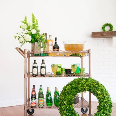 Tips for Setting a Saint Patrick’s Day Bar Cart