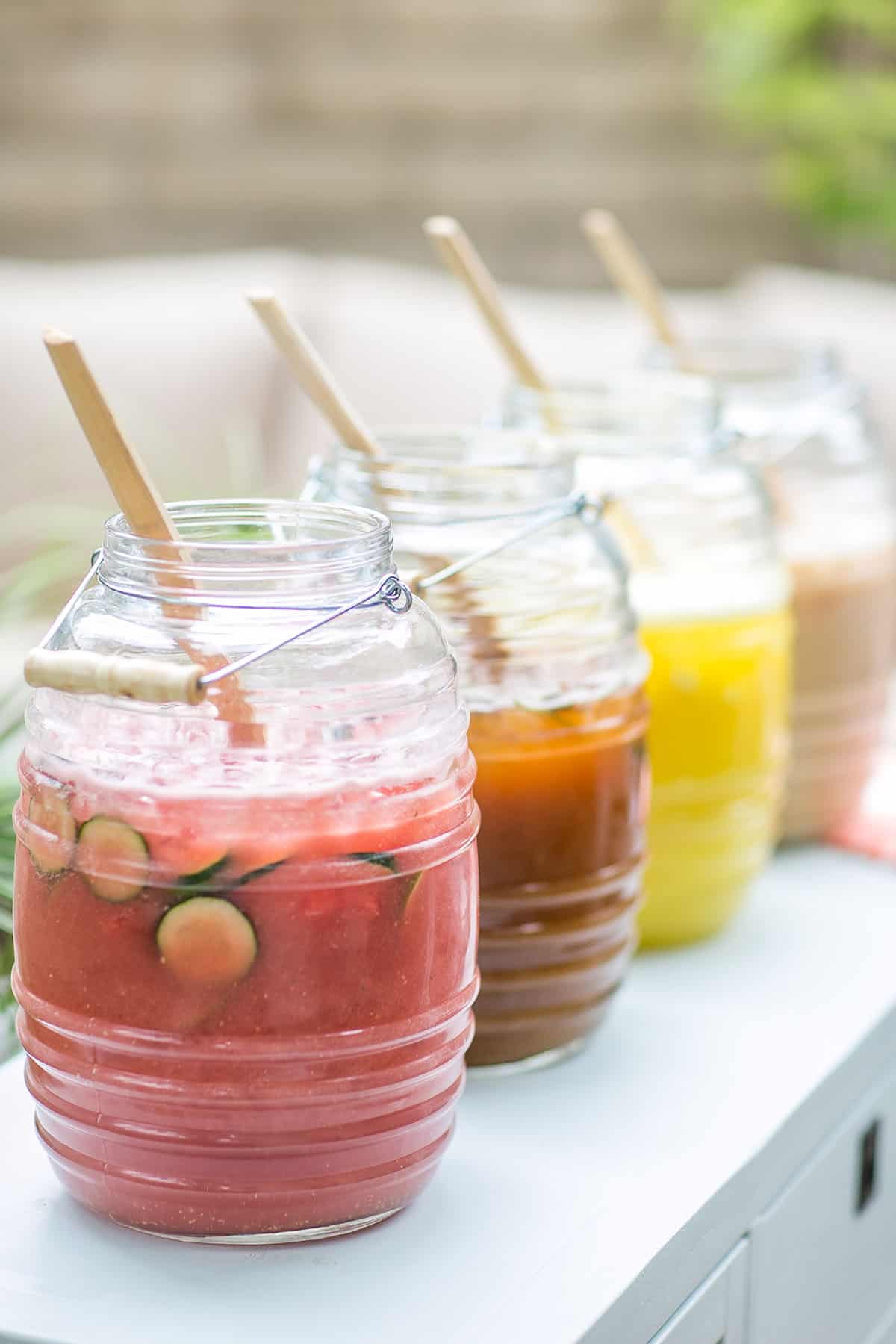 Vitroleros Para Aguas Frescas 