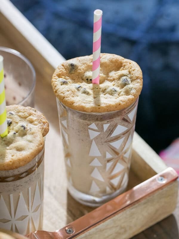 chocolate chip cookie milkshake