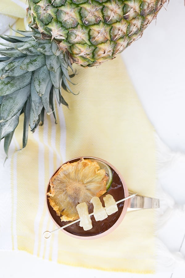 Pineapple Ginger Moscow Mule