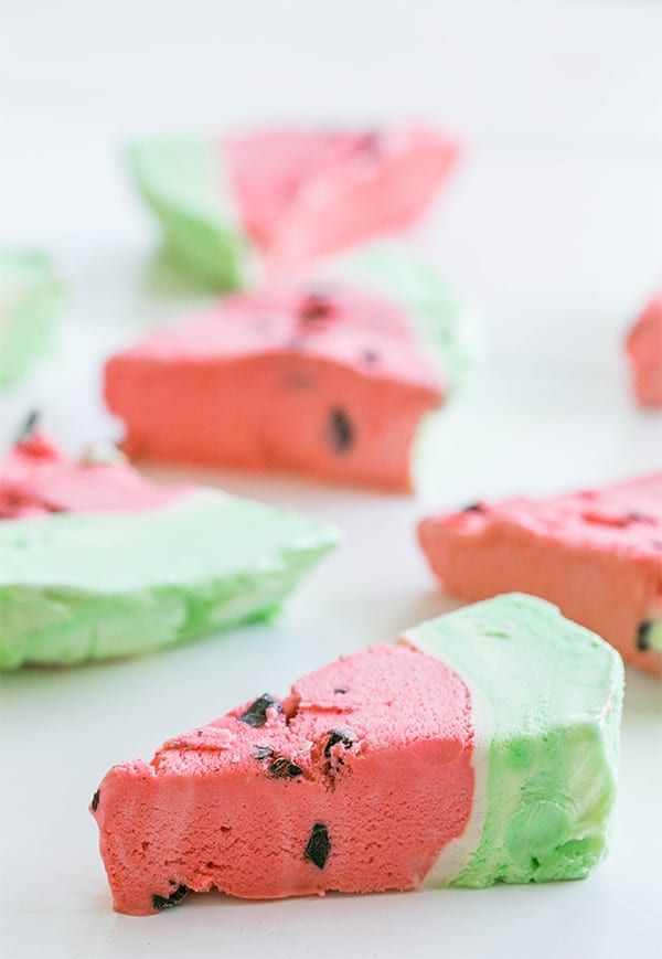 watermelon ice cream cake 