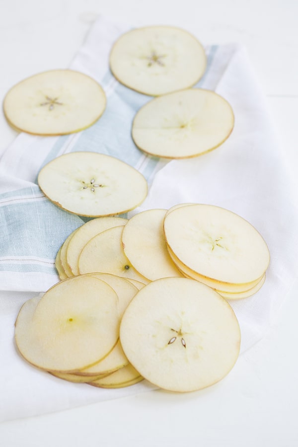 sliced pears 