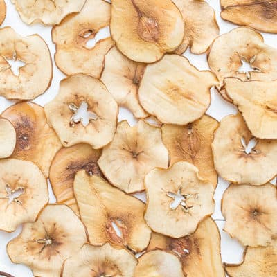 Pear and Apple chips