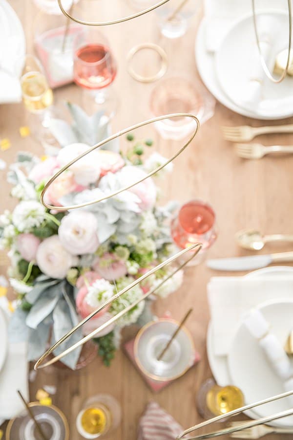 Ringing in the New Year with a Charming Table Setting! - Sugar and