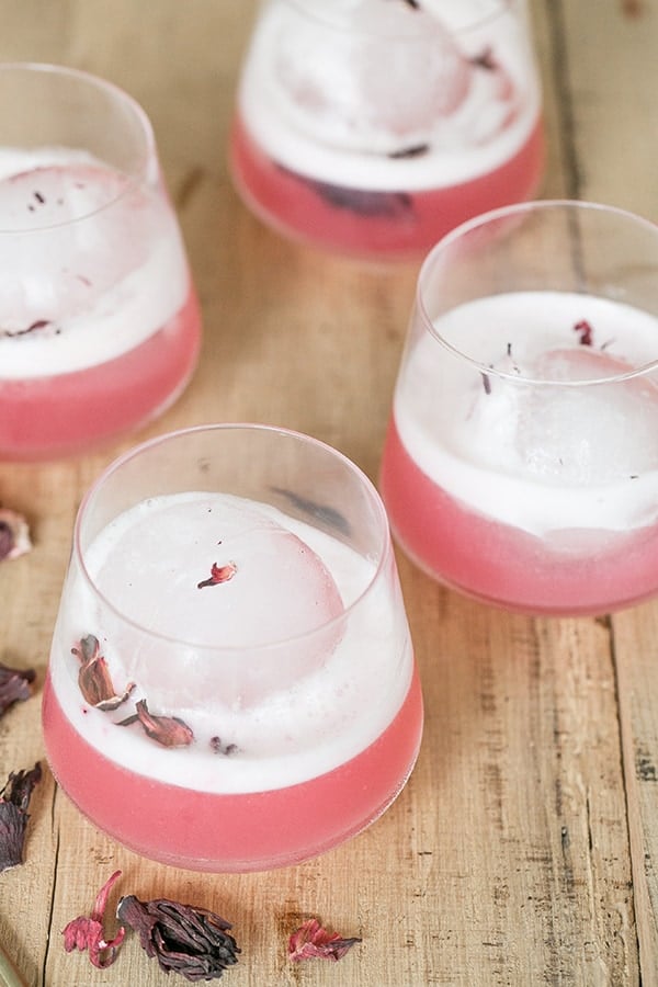 How to make a gin hibiscus flower
