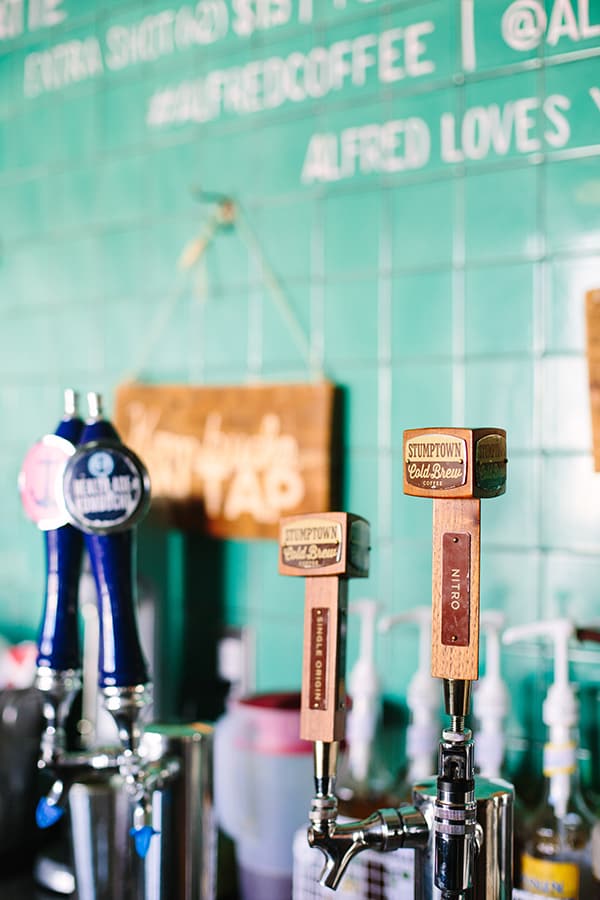 Cold brew on tap