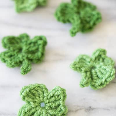 DIY Crochet Shamrocks for Saint Patrick’s Day!