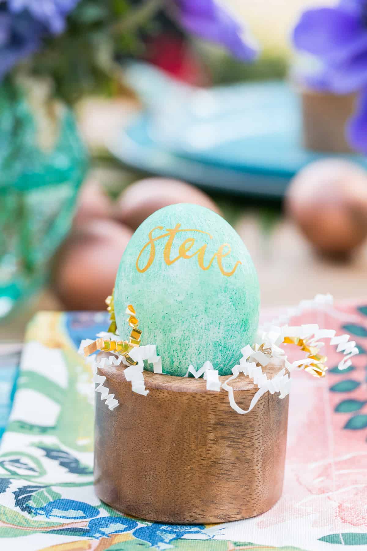 calligraphy easter eggs