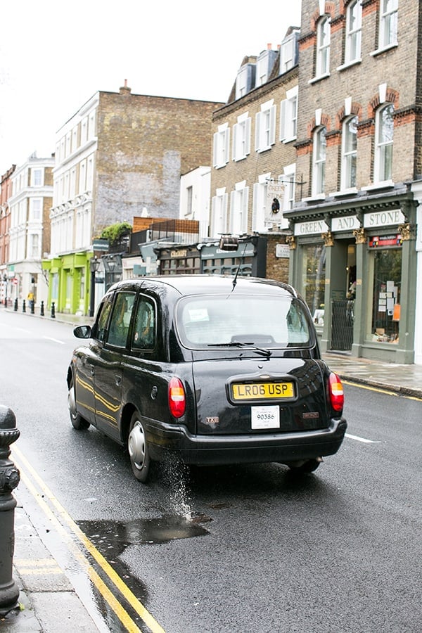 Taxi in London 