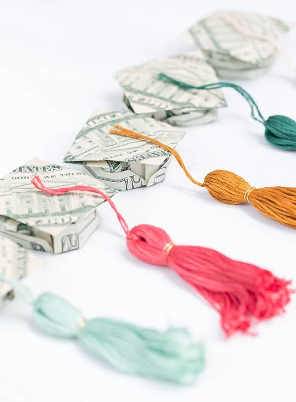 Origami Money Graduation Caps Tassels Sugar And Charm