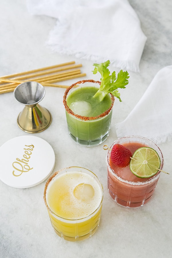 Three recipes for healthy cocktails.