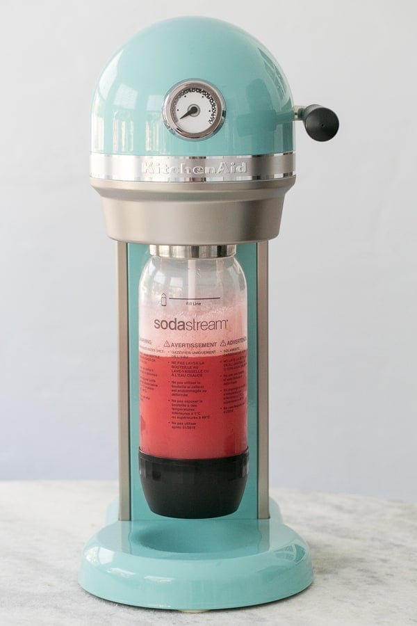 shot of  soda maker