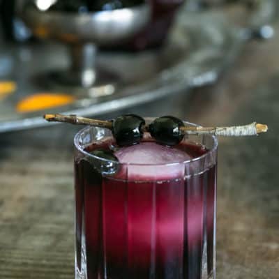 red wine fall cocktail