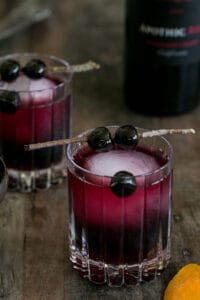 red wine cocktail