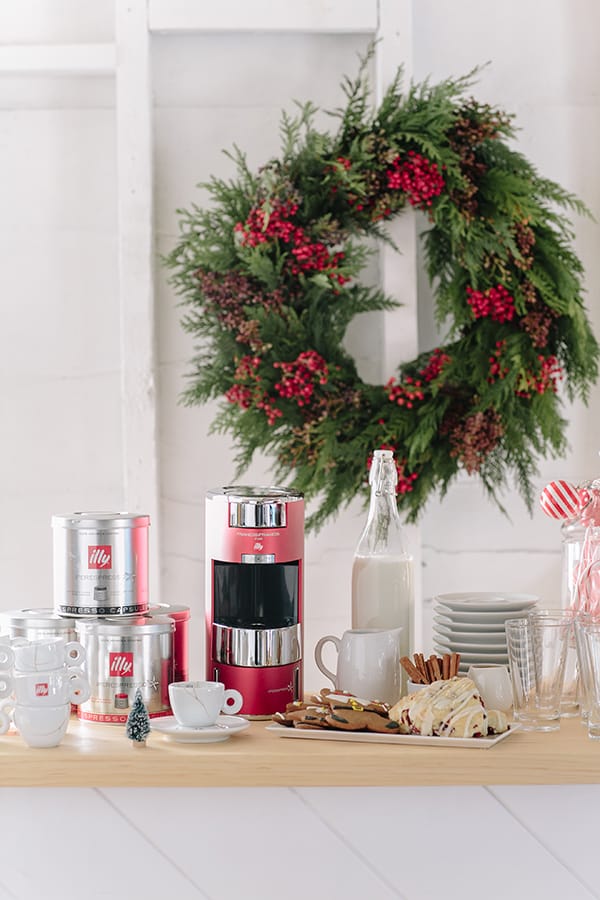 Illy espresso bar for Christmas 