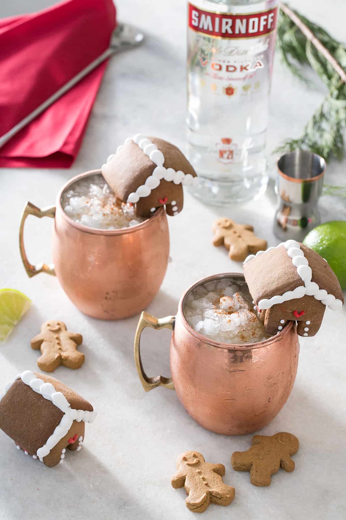 gingerbread Moscow mule recipe
