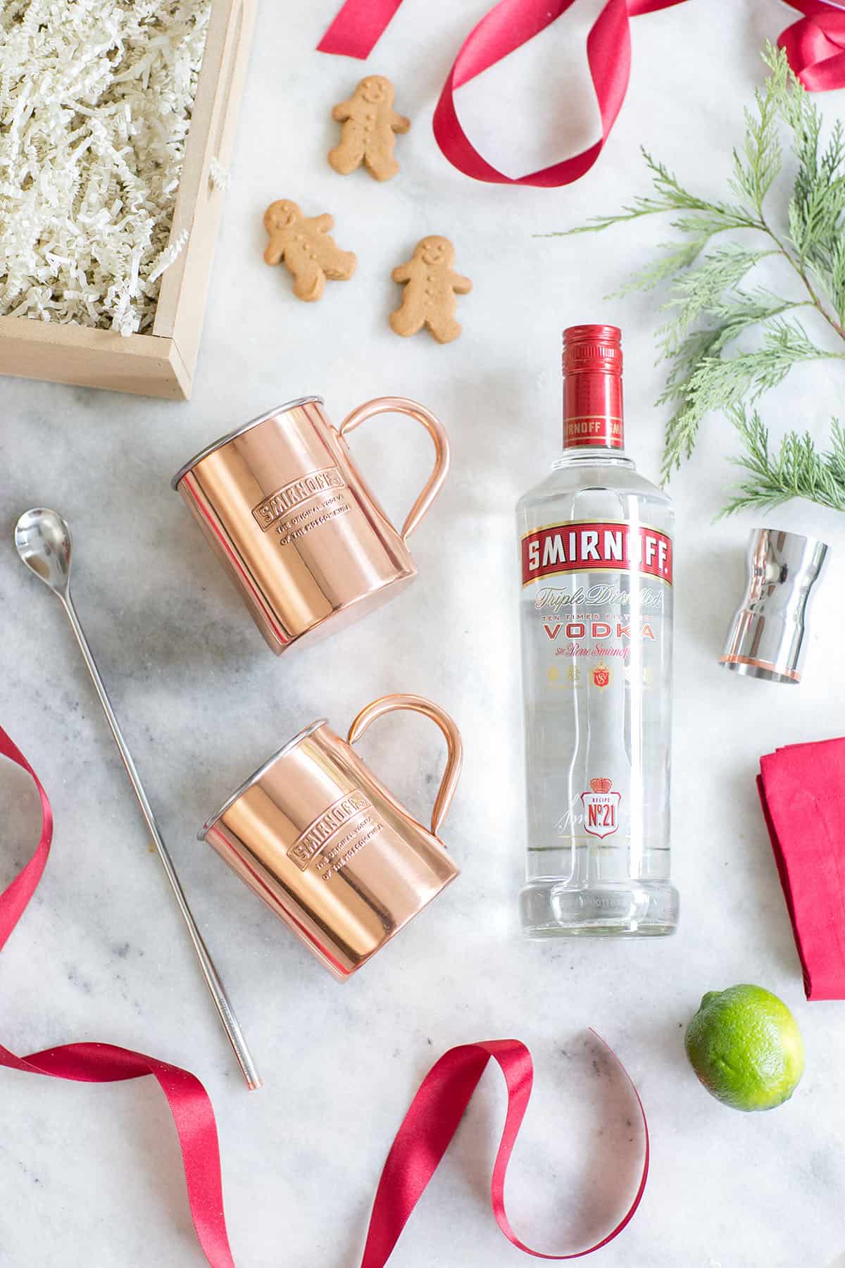 Gingerbread Moscow mule gift set 