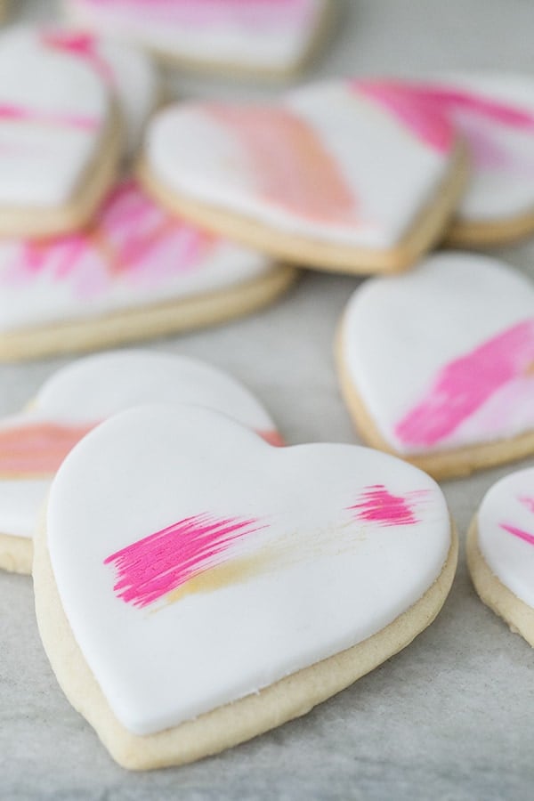 close up of cookies