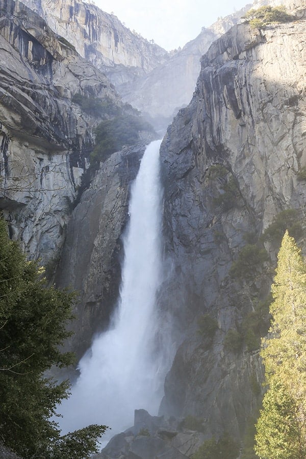 Bridalveil fall in Yosemite 