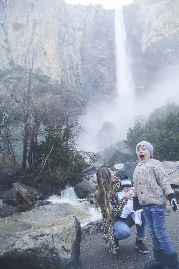 Kids in Yosemite 