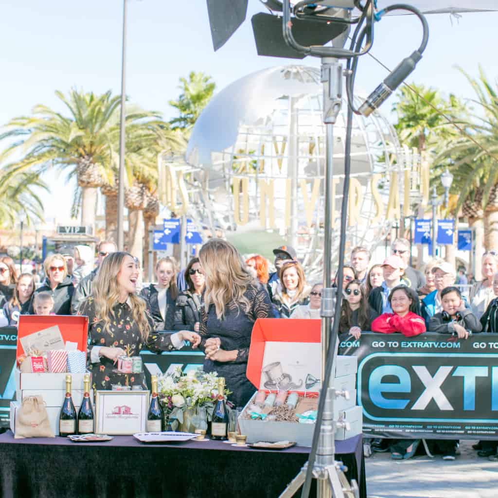 Eden Passante on Extra TV