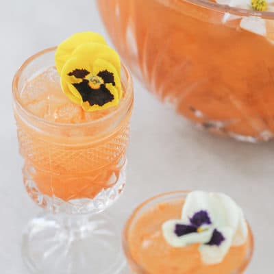 Pineapple and Carrot Gin Punch