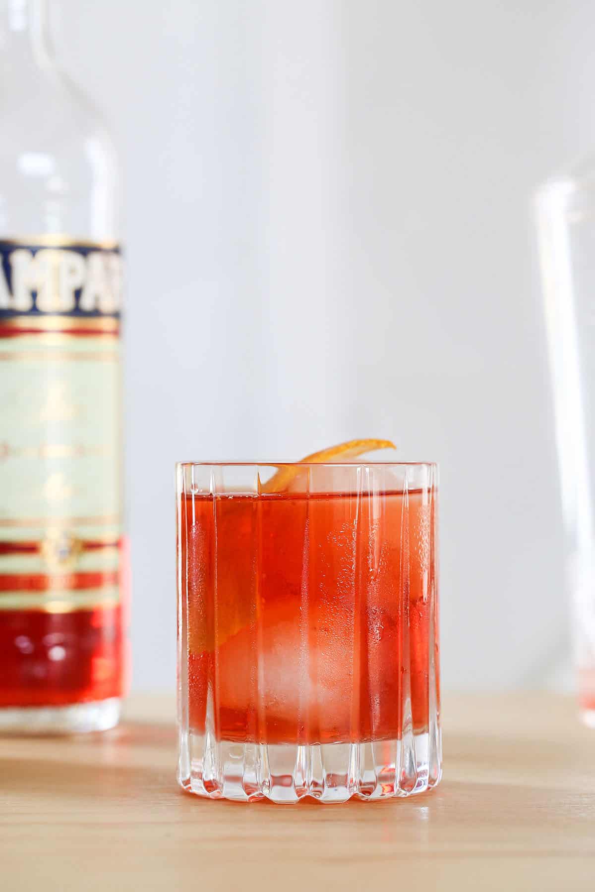 negroni cocktail recipe made with Campari