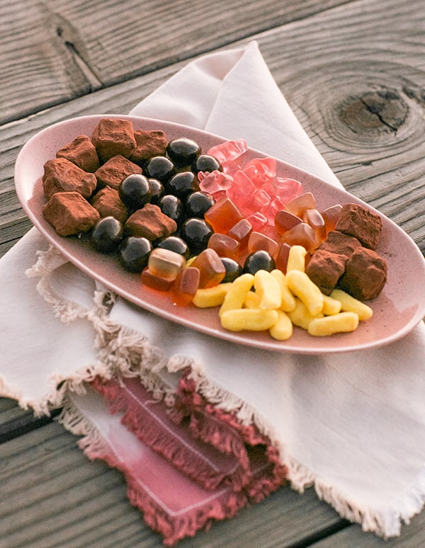 Candy and treat Platter for dessert