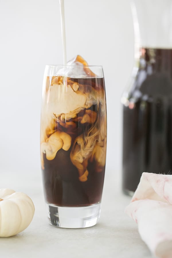 Pumpkin Spice Iced Coffee - The Fig Jar