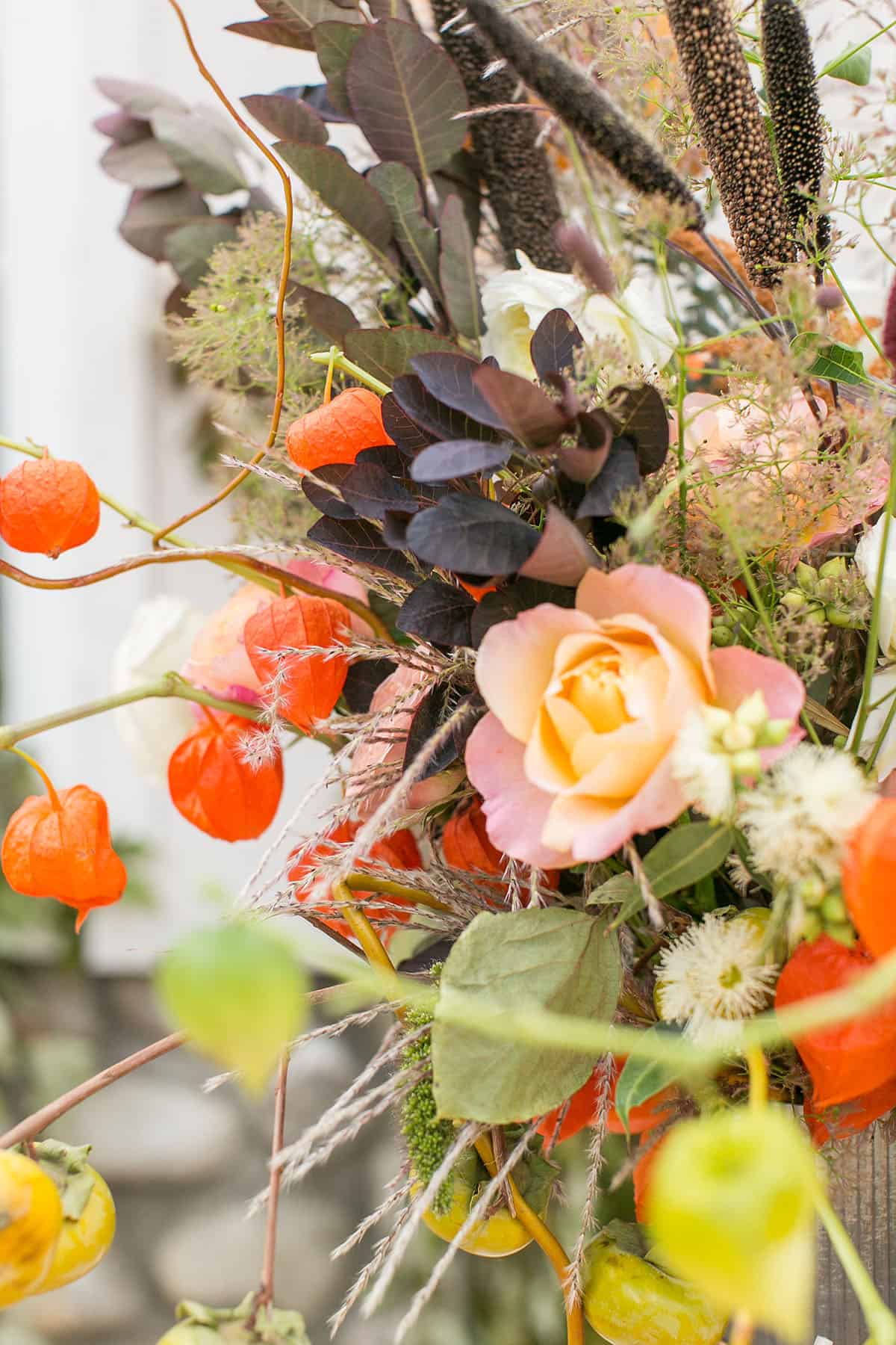 Vintage Halloween Flowers