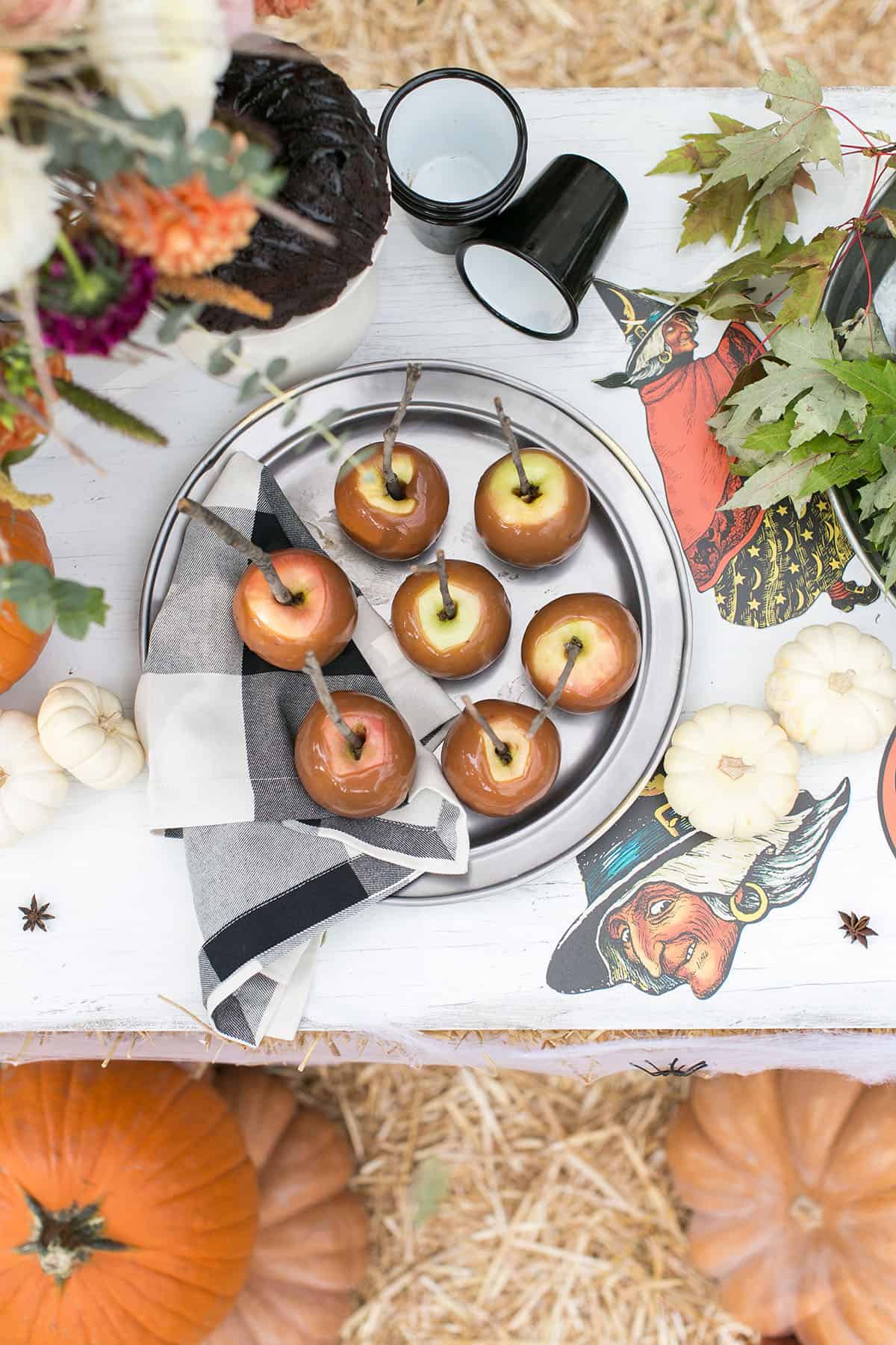 Halloween dessert table