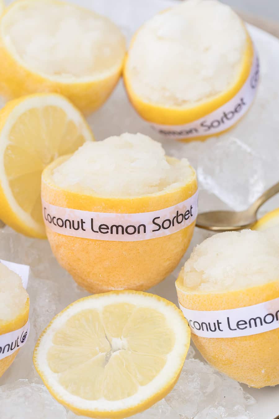 lemon sorbet