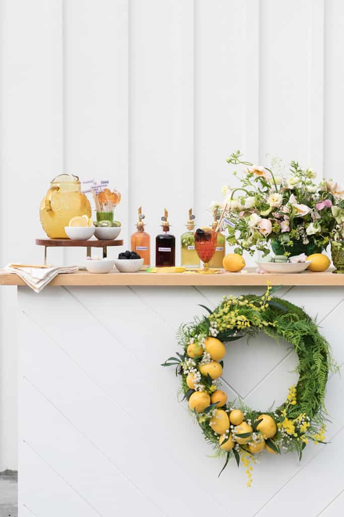 Lemonade stand for adults.