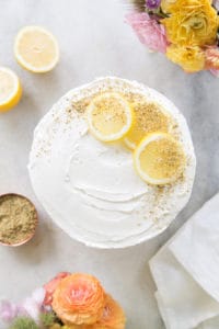 Lemon Elderflower Cake Recipe