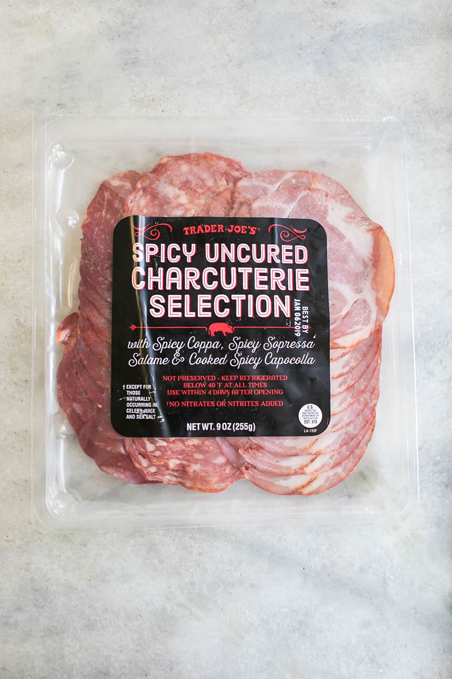 spicy uncured charcuterie 