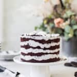 layered chocolate oreo cake